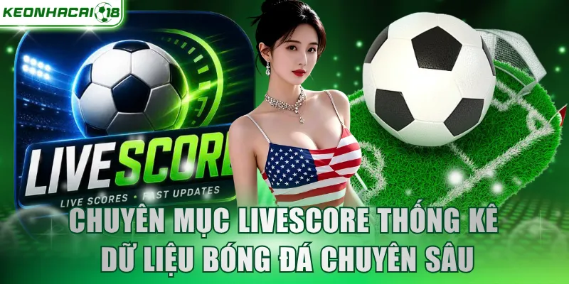 Chuyên mục Livescore thống kê dữ liệu bóng đá chuyên sâu
